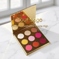 9-Farben Lidschatten-Palette Private Label Großhandel Individuelles Logo