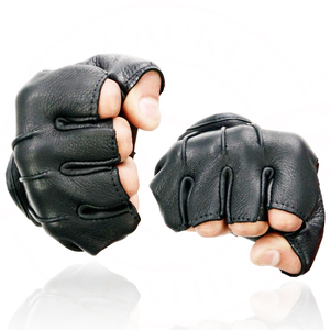 Gants de moto sans doigts pour hommes Samroz Sports - Product Image 2