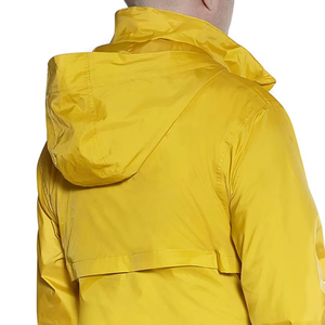 High Quality Men's Winter Hooded <b>Windbreaker</b> Jacket Waterproof Lightweight Unisex with Front Logo - Product Image 5