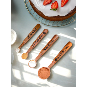 Latest Design Stylish Copper Made <b>Measuring</b> <b>Cups</b> And Spoon <b>Set</b> Budget Friendly Kitchenware And Baking Essentials In Low Price - Product Image 1