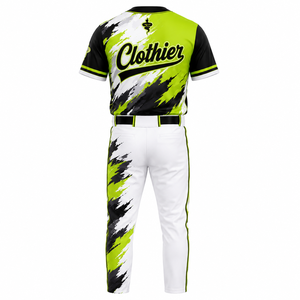Uniforme de béisbol premium con tela suave y transpirable, control de la humedad y movimiento sin restricciones para cada atleta. - Product Image 2