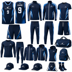 Adults Men Custom Embroidery Basketball Jersey Bundle Pack <b>Backpack</b> Basketball Shorts Sleeveless 100% Polyester Quick Dry - Product Image 3