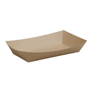 Nueva Bandeja Desechable Resistente a la Grasa para Alimentos, con Diseño Elegante, para Ensaladas, Hamburguesas y Cadenas de Comida Rápida, Impresión Personalizada 6x10 - Product Image 1