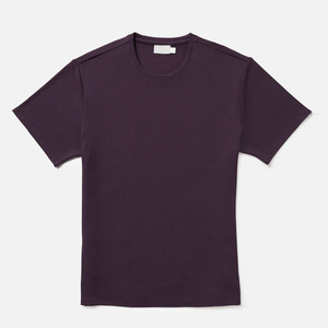 T-shirt pour homme en bambou à manches courtes, t-shirts pour homme durables, t-shirt ajusté, t-shirt bio pour homme à col rond - Product Image 1