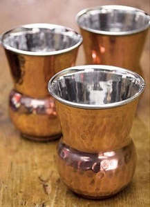 Vaso de Cobre Ecológico de Diseño Clásico y la Mejor Calidad, 250 ml, Tamaño Personalizable para el Hogar, Aire Libre, Camping, Regalo - Product Image 2