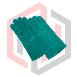 Gants de sécurité en cuir de qualité supérieure pour soudeurs, travaux électriques, résistants à la chaleur, soudage industriel, antistatiques, résistants aux déchirures - Product Image 4