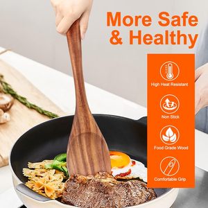 Juego de Cucharas de Madera de la Mejor Calidad, Utensilios de Cocina Hechos a Mano, Cucharas Ecológicas para Cocinar a Precio de Exportación al por Mayor - Product Image 6