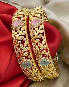 Bracelet en laiton fait main, durable et anti-ternissement, pour femme, collection cadeau, disponible au meilleur prix du marché. - Product Image 3