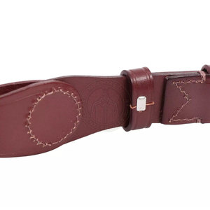 Cinturón Sam Browne de Cuero Vacuno Resistente con Hebilla de Acero Fuerte y Cierre Seguro para un Estilo Clásico Informal - Product Image 6