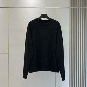 Jersey con logotipo personalizado, cuello redondo, talla grande, sudadera de algodón, sudadera suave suelta para hombre, venta al por mayor, sudadera de talla grande para hombre - Product Image 2