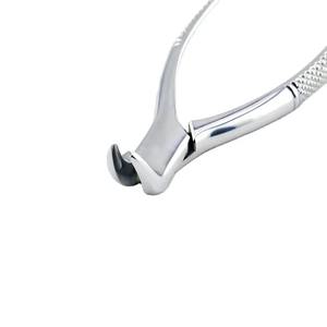 Instruments chirurgicaux dentaires réutilisables de haute qualité, forceps d'extraction des molaires supérieures à manche droit, manuel, double face, Shuja Surgico - Product Image 3