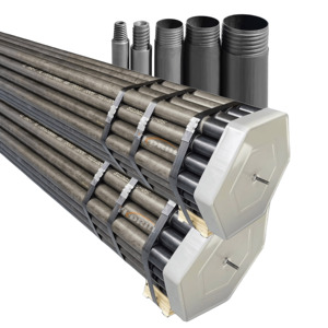 מכלול צינורות ליבה NQ HQ PQ לקידוחי ליבה לעומק עבור חקירות גיאולוגיות ופרויקטים של כרייה - Product Image 2