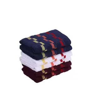 顶级毛圈毛巾吸水柔软圈/绒头棉编织吸湿卷边浴巾可用