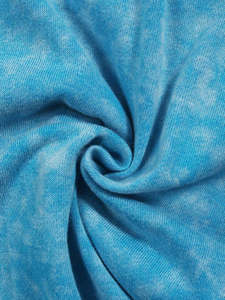 Shorts en coton tie-dye pour homme, taille mi-haute, cordon de serrage, style décontracté, tissu tricoté respirant - Product Image 5
