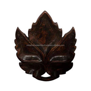 Plateau en bois de style feuille à forte demande Solution de service élégante pour servir des collations et des fruits secs Plusieurs options disponibles - Product Image 4