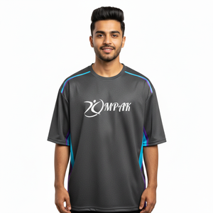 T-shirt surdimensionné à sublimation pour homme – Décontracté, tendance urbaine, coupe classique, tenue quotidienne – Polyester/Coton respirant - Product Image 1