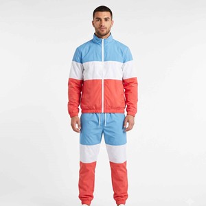 Custom Unisex Windbreaker Zip Hoodie Nylon <b>Jacket</b> Lightweight Tracksuit Sweat Pant Set Flared Sweatpants and Jogger Sets - Product Image 5