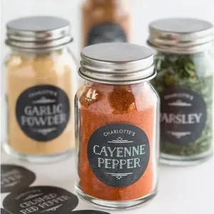 Custom Product <b>Labels</b> Waterproof Premium Vinyl Stickers <b>for</b> Jars <b>Bottles</b> Packaging Branding - Product Image 5