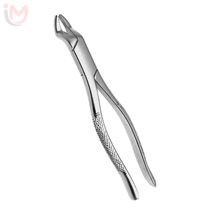 IMANS ENTERPRISES IE-EF-0106 Pince d'extraction pour molaires du troisième quart supérieur, instrument chirurgical dentaire en acier inoxydable avec poignée ergonomique - Product Image 1