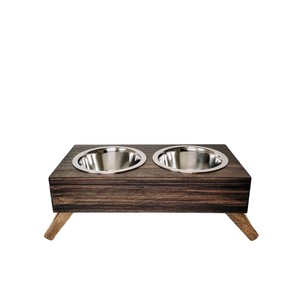Soporte Elevado para Comedero de Mascotas de Madera de Mango - Hecho a Mano, Venta al Por Mayor - Product Image 4