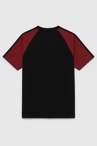 Camiseta '' SOSH 4 '' para Hombre con Mangas Raglán en Contraste - Product Image 3