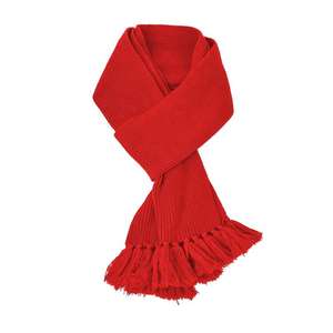 Écharpe tricotée unisexe en gros – Vêtement d'hiver épais – Écharpes souples pour adultes en tricot côtelé personnalisables - Product Image 3