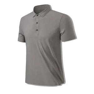 Polo d'été léger pour homme à manches courtes, décontracté, pour le golf, anti-humidité, respirant, vêtement de sport actif, haut confortable - Product Image 4