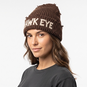 Vente en gros de bonnets d'hiver en tricot vintage personnalisés avec broderie unisexe, style streetwear - Product Image 2