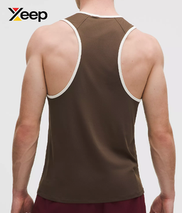 เสื้อกล้ามออกกำลังกายผู้ชาย XEEP รุ่น XC-GTT-50 คุณภาพสูง ระบายอากาศได้ดี แห้งเร็ว พิมพ์ลายแบบ Heat-Transfer ผ้าถัก 100% คอตตอน คอกลม ด้านหน้า - Product Image 4