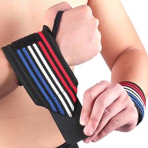 High Quality Elastic <b>Wrist</b> <b>Wraps</b> with Thumb for Bodybuilding and Weightlifting Sports Style <b>Gym</b> Strap - Product Image 2