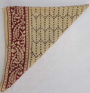 Pañuelo de algodón con estampado floral, pañuelos orgánicos de algodón, pañuelo para la cabeza con estampado indio, pañuelo ligero para el cabello de verano - Product Image 2