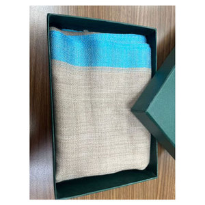 Fine Wool Silk Kandi Border Stoles for Women Luxury Winter <b>Shawl</b> <b>Wrap</b> 70x200 cm Elegant Soft Warm Lightweight Premium 80% Fine - Product Image 6