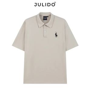 Polos de algodón con logotipo bordado personalizado para hombre, ropa deportiva de marca informal, camisetas para el hogar, camiseta Polo para hombre - Product Image 3