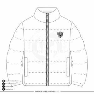 Mawra Custom Logo Puffer <b>Jacket</b> <b>Men's</b> Winter Warm Quilted Outdoor <b>Jacket</b> Fashion Streetwear Casual Clothing OEM Manufacturer - Product Image 5