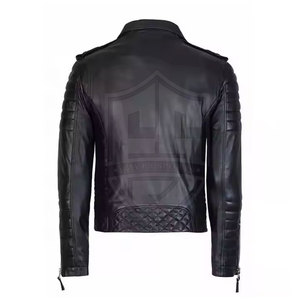 Veste en cuir grande taille pour homme, prix de gros, pour l'hiver et l'extérieur, en vente - Product Image 3