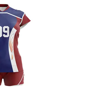 Premium <b>Volleyball</b> Jersey <b>Set</b> with Lightweight Quick Dry Fabric and Personalized Team Logo Manufacturing - Product Image 6