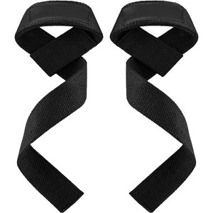 Correas de Neopreno Premium para Levantamiento de Pesas, Diseño Antideslizante para Gimnasio, Soporte para Muñecas en Peso Muerto, Ajustables para Entrenamiento de Fuerza - Product Image 4