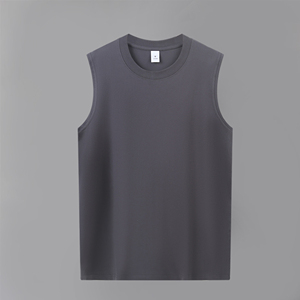 Wholesale Men Sports Custom Muscle Fitness Vest Tank Tops Clothing Blank Tank Tops Cotton Sleeveless Street Wear Tank Tops - Product Image 2