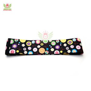 Ensemble de bandes de résistance pour l'entraînement des hanches des femmes, bande de résistance circulaire large antidérapante pour les fessiers, entraînement à domicile, polyester haute résistance - Product Image 6