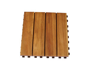 Baldosas de madera para terraza, baldosas laminadas de madera personalizadas para balcones, baldosas de WPC para terrazas exteriores, tarima impermeable. - Product Image 2