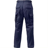 Pantalon de travail tactique bleu marine pour homme, coupe slim, décontracté, multi-poches, grande taille, pour l'extérieur, pantalon cargo OEM