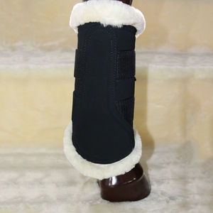Botas de Protección Ecuestres de Alta Calidad, Duraderas y Elegantes, de PU y PVC, para Entrenamiento, Salto y Equitación, Color Personalizado - Product Image 2