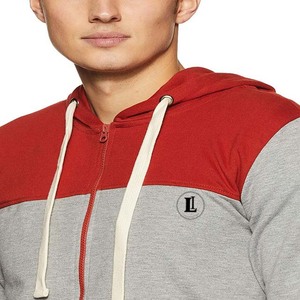 Men's Winter Casual <b>Zipper</b>-Up Hoodie with Pocket <b>Heavy</b> <b>Duty</b> Cotton Custom Logo Design Regular Fit - Product Image 2