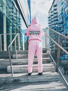 Sudadera con Capucha Personalizada Unisex con Apliques de Letras Bordadas, Pantalones Deportivos Holgados con Estampado de Camuflaje Sublimado para Hombre, Conjunto de Joggers - Product Image 2