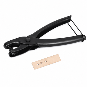 Premium Leather Hole Stitching Pliers 3.57mm | Professional Hand Punch <b>Tool</b> for Leather Craft <b>Belt</b> Strap Wallet Shoe Making - Product Image 3