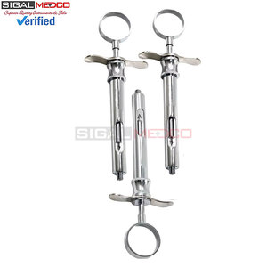 5 Premium Aspiring Dental Syringes 1.8mL One Ring Syringe with Finger Rests High Quality Dental Medic Instruments - Product Image 3