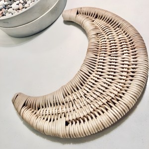 La decoración interior más vendida de la habitación, Luna colgante de pared de ratán y juego de inicio para habitaciones de niños pequeños - Product Image 6