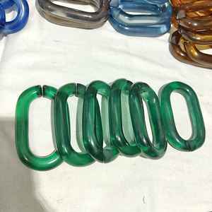 Accesorios de lujo personalizados, cadenas decorativas multiusos, cadenas gruesas de resina, cadenas acrílicas para decoración de pared - Product Image 5