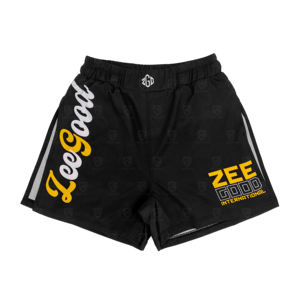 Shorts de combat MMA/Judo unisexe sur mesure, 2-en-1, à panneaux séparés, respirants, en polyester/coton, avec impression de logo personnalisé, haute qualité - Product Image 1
