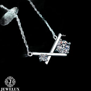 Pendentif de luxe en argent 925 plaqué or, serti de perles d'eau douce, design Hip Hop, certifié IGI, par Jewelux - Product Image 1